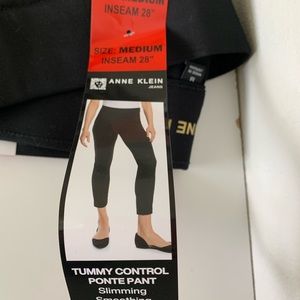 ANNE KLEIN NWT Tummy Control Ponte Pant